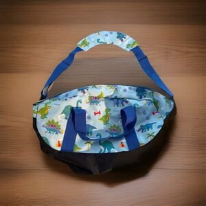 Wildkin Dinosaur Children's Overnight Duffle Bag Blue In Good Condition Kids fun